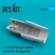 Reskit RSU72-0087 - 1/72 F-16 F100-PW open exhaust nozzles for Hasegawa Kit