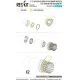 Reskit RSU72-0101 - 1/72 F-15 (A/B/C/D/E/J) Eagle open exhaust nozzles HASEGAWA