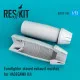 Reskit RSU72-0105 - 1/72 Eurofighter closed exhaust nozzles for HASEGAWA Kit