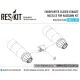 Reskit RSU72-0105 - 1/72 Eurofighter closed exhaust nozzles for HASEGAWA Kit