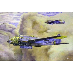 Roden 344 - 1/144 - Heinkel He111 H-16/N-Scale kit, plastic model aircraft