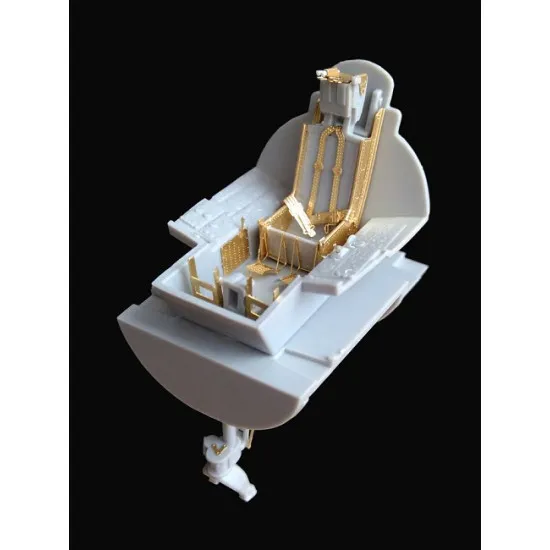 Metallic Details MDR4872 - 1/48 F9F-2 Panther. Interior for scale model aircraft