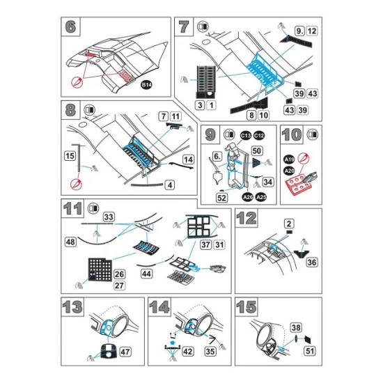 Metallic Details MDR4873 - 1/48 F9F-2 Panther. Exterior for scale model aircraft