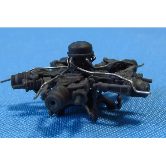 Metallic Details MDR4875 - 1/48 Mi-24. Main rotor for scale model aircraft kit