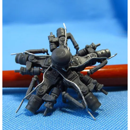 Metallic Details MDR4875 - 1/48 Mi-24. Main rotor for scale model aircraft kit