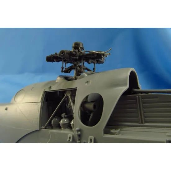 Metallic Details MDR4875 - 1/48 Mi-24. Main rotor for scale model aircraft kit