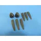 Metallic Details MDR4877 - 1/48 He 111. VS-11 propeller set for model aircraft