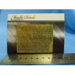Metallic Details MD3509 - 1/35 Photoetched parts for imitation monstera leaves set