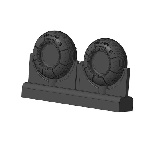 Metallic Details MDR3519 - 1/35 Mi-24/Mi-35. Wheels set for aircraft model kit Metallic Details MDR3519 - 1/35 Mi-24/Mi-35. Wheels set for aircraft model kit