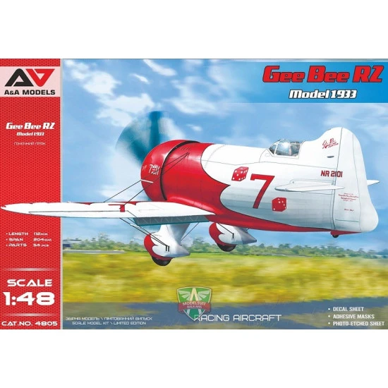 A&A Models 4805 - 1/48 Gee Bee R2 (1933 release)