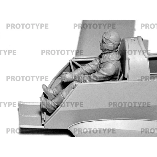 ICM 32111 - 1/32 - Axis Pilots in the cockpit German, Italian, Japanese, WWII