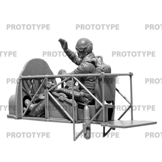 ICM 32111 - 1/32 - Axis Pilots in the cockpit German, Italian, Japanese, WWII