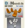 Dan Models 35291 - 1/35 Car chair 4 pcs. Resin material for diorama scale kit