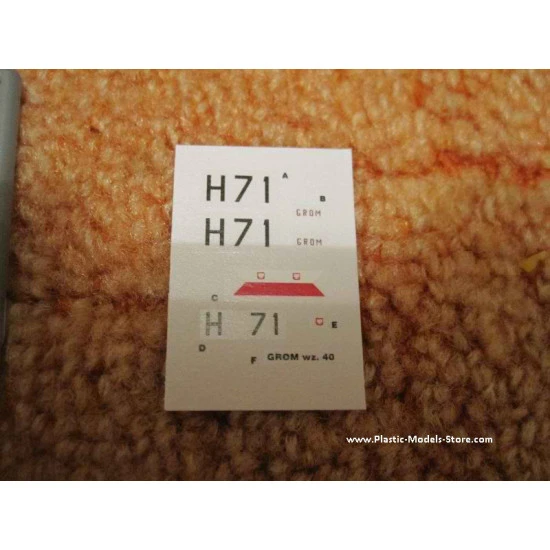 ORP Grom 1940 - Polish destroyer WWII 1/400 Mirage 40014