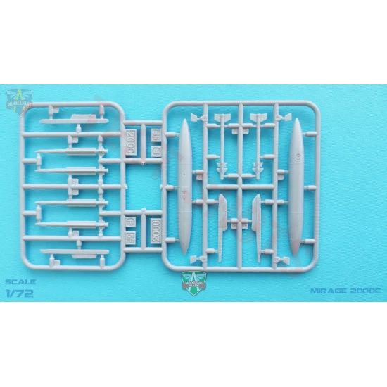 ModelSvit 72073 - 1/72 Mirage 2000C multirole jet fighter scale aircraft kit