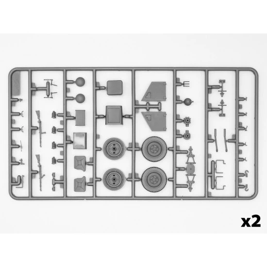 ICM 35584 - 1/35 - Le.gl.Einheitz-Pkw Kfz.4 German Light Anti-Aircraft Vehicle