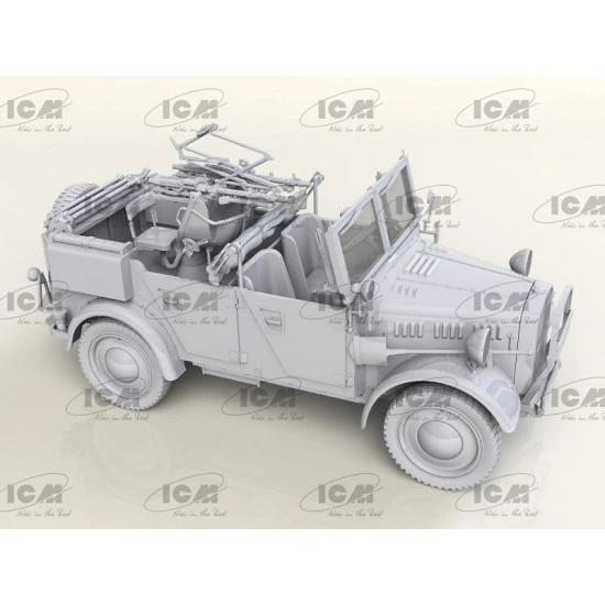 ICM 35584 - 1/35 - Le.gl.Einheitz-Pkw Kfz.4 German Light Anti-Aircraft Vehicle