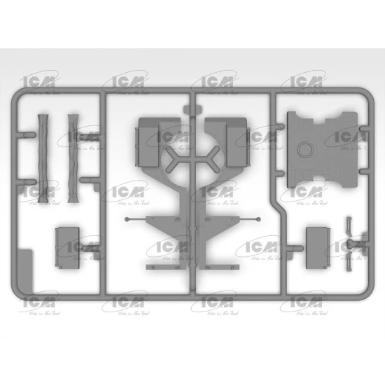 ICM 35584 - 1/35 - Le.gl.Einheitz-Pkw Kfz.4 German Light Anti-Aircraft Vehicle
