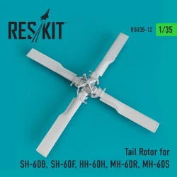 Reskit RSU35-0012 - 1/35 Tail Rotor for SH-60B, SH-60F, HH-60H, MH-60R,MH-60S.1