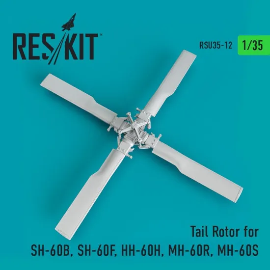 Reskit RSU35-0012 - 1/35 Tail Rotor for SH-60B, SH-60F, HH-60H, MH-60R,MH-60S.1