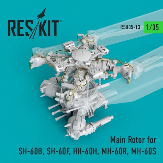 Reskit RSU35-0013 - 1/35 Main Rotor for SH-60B, SH-60F, HH-60H, MH-60R, MH-60S