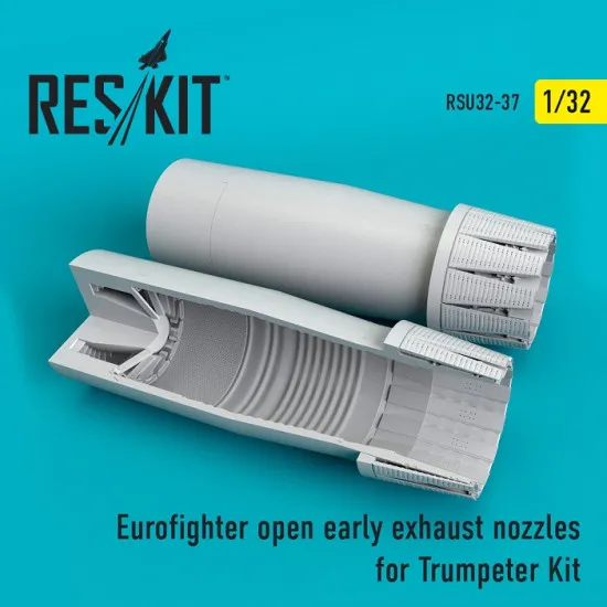 Reskit RSU32-0037 - 1/32 Eurofighter open (early type) exhaust nozzles scale kit