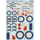 Print Scale 48-197 - 1/48 Gloster Javelin Part 1 The complete set 2 leaf, Decals