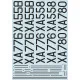 Print Scale 48-197 - 1/48 Gloster Javelin Part 1 The complete set 2 leaf, Decals