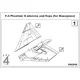 Us Stock Cat4 R48048 - 1/48 F-4 Phantom Ii Ailerons And Flaps For Hasegawa Scale Model