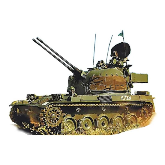 ACE 72447 - 1/72 AMX-13 DCA, French twin 30mm AA tank scale model plastic kit