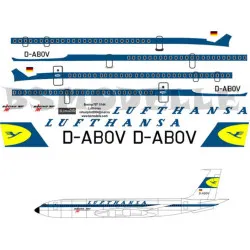 BSmodelle 14400007 - 1/144 Boeing 707 Lufthansa decal for aircraft scale model