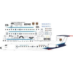 BSmodelle 144035 - 1/144 Tupolev Tu-134 Moldova decal for aircraft scale model