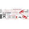 BSmodelle 1440083 - 1/144 Tupolev Tu-154M Kyrgyzstan government decal aircraft