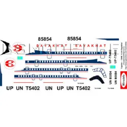 BSmodelle 144076 - 1/144 Tupolev Tu-154 Sayakhat decal aircraft plastic model