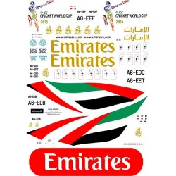BSmodelle 144293_2 - 1/144 Airbus A-380 Emirates ICC World Cup 2015 decal model