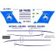 BSmodelle 144458 - 1/144 Antonov An-74T Antonov Airlines decal for aircraft kit