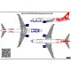 BSmodelle 144460 - 1/144 Embraer 190 Buta Airways decal for aircraft model kit