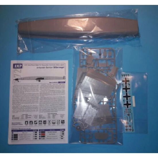 AMP 72-014 - 1/72 - Silbervogel Third Reich sub-orbital bomber scale model kit