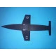 AMP 72-014 - 1/72 - Silbervogel Third Reich sub-orbital bomber scale model kit