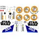 BSmodelle 144471 - 1/144 Boeing 777-300ER ANA Star Wars decal for aircraft model