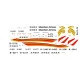 BSmodelle 144494 - 1/144 Boeing 737-800 Shenzhen Airlines decal for aircraft kit