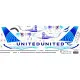 BSmodelle 144513 - 1/144 Boeing 757-200 United N14106 decal for aircraft model