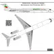 BSmodelle 144477_1 - 1/144 McDonnel Douglas MD82 Bulgarian Air Charter decal kit
