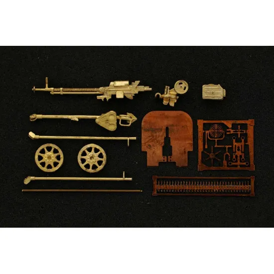 Mini World A72 19a - 1/72 - DShK, 1938 year on two-wheeled trolley (USSR) new