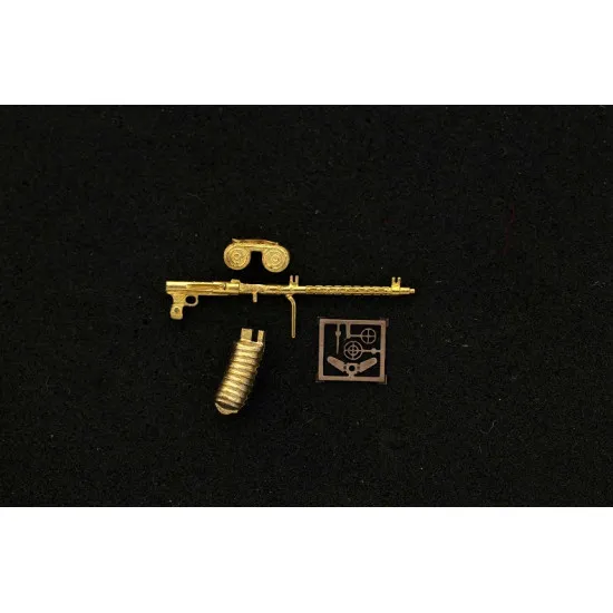 Mini World A72 21b - 1/72 MG 15 machine gun with canvas (early) case catchers