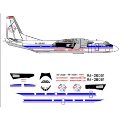 BSmodelle 144537 - 1/144 Antonov An-26-100 Kostroma Airenterprise decal scale