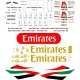 BSmodelle 144541 - 1/144 Airbus A330 Emirates decal for aircraft model scale kit