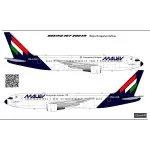 BSmodelle 144554 - 1/144 Boeing 767 Hungarian Air lines decal for aircraft model