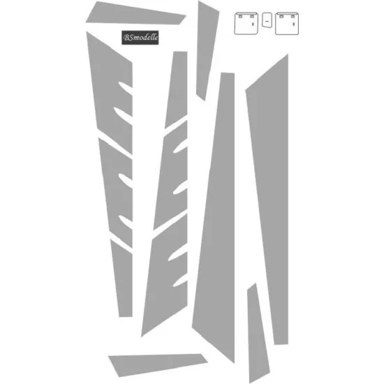 BSmodelle 200555 - 1/200 Boeing 747 ELAL decal for aircraft model scale kit