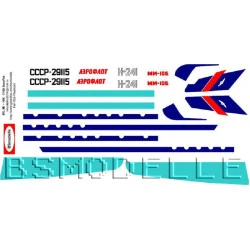 BSmodelle 100060 - 1/100 Mil Mi-10K Aeroflot decal for aircraft scale model kit
